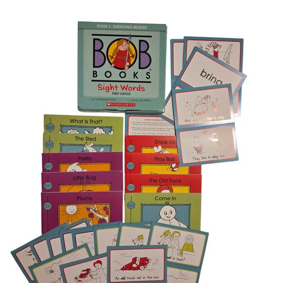 Bob Books Lot of 37 books from 5 incomplete sets, as shown. Great condition! - Picture 5 of 12